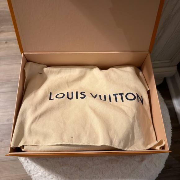 Authentic Louis Vuitton Python detail Crossbody Bag or top handle - Picture 7 of 7